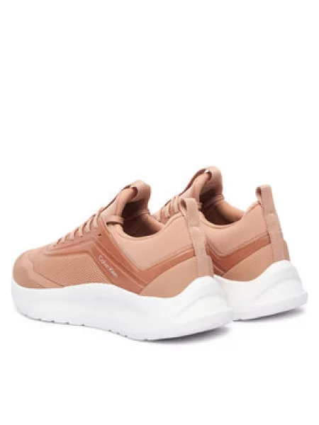 Tenisice Calvin Klein Light Eva Run Laceup Sock Jelly ružičasta