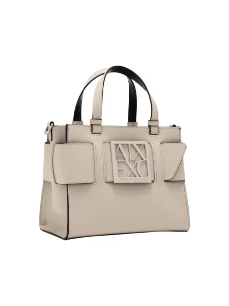 Geantă shopper Armani bej