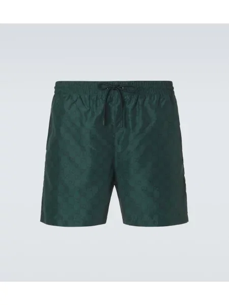 Plavalne hlačke Gucci zelena