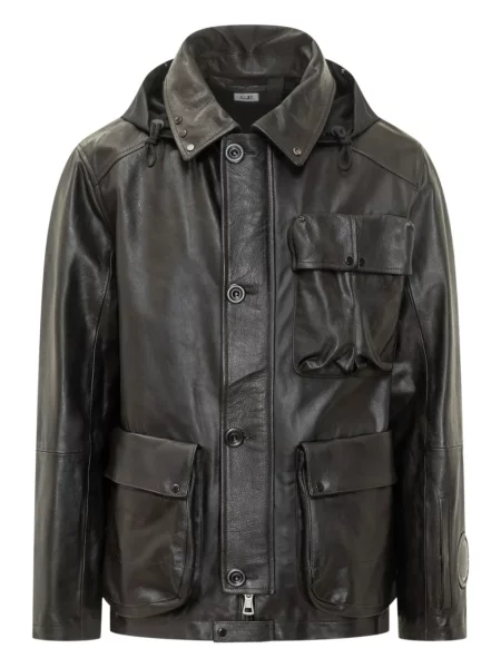 Geanta de piele C.p. Company cu glugă negru