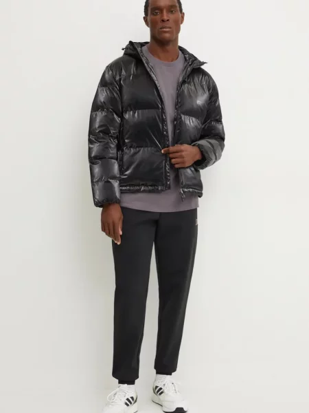 Спортивні штани Emporio Armani з принтом чорний