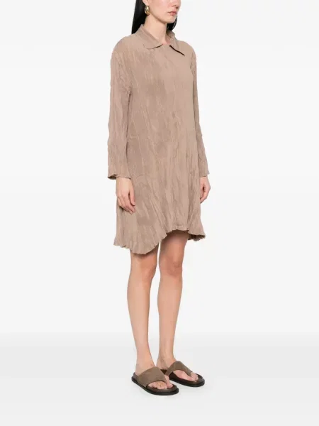 Mały sukienka koszulowa Gongdid Design plisowana