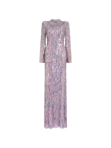 Rochie maxi Jenny Packham violet