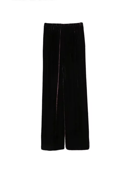 Pantaloni Antonelli de catifea violet