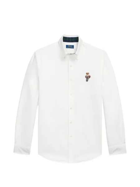 Polo marškinėliai Polo Ralph Lauren ruoželis balta