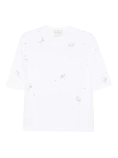 Tricou Forte_forte scurt alb