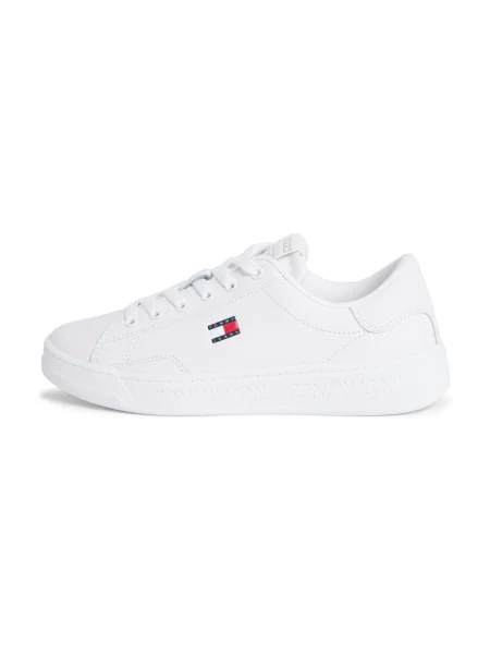 Sneakerși Tommy Jeans alb