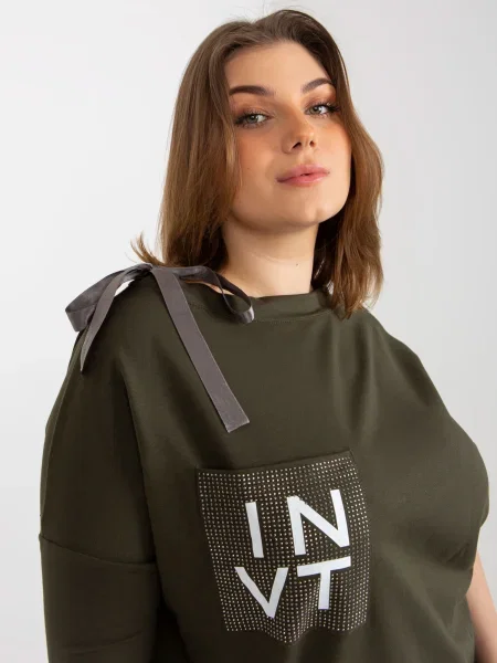 Blúz Lily Rose khaki