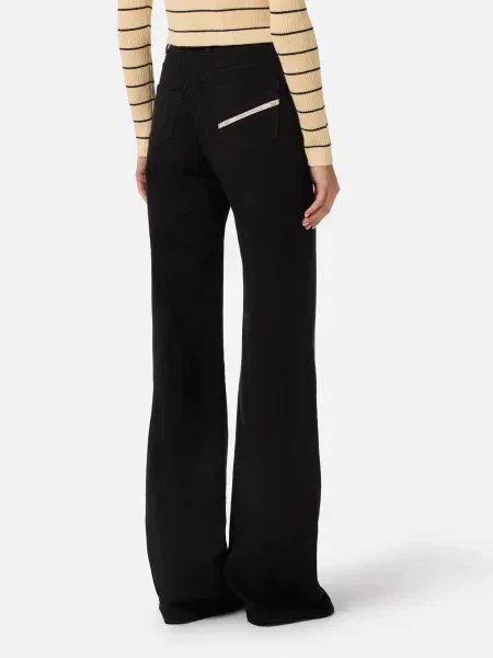 Джинсы Elisabetta Franchi черные