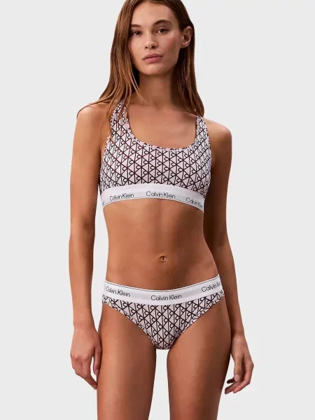 Без підкладки бюстгальтер Calvin Klein рожевий