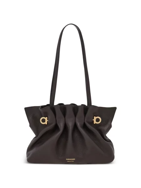 Geantă Ferragamo maro
