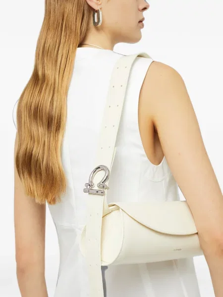 Geantă Jil Sander cu cataramă