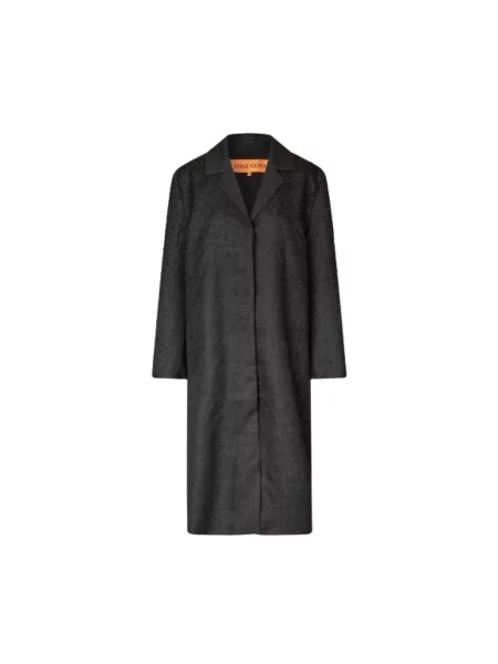 Płaszcz Stine Goya gradientowy elegancki czarny