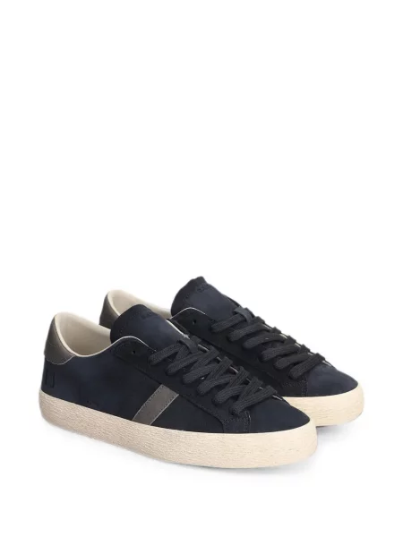 Sneakerși D.a.t.e. din piele de căprioară albastru