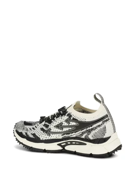 Pletené tenisky Off-white s autogramem bílé