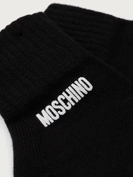 Шерстяные перчатки Moschino