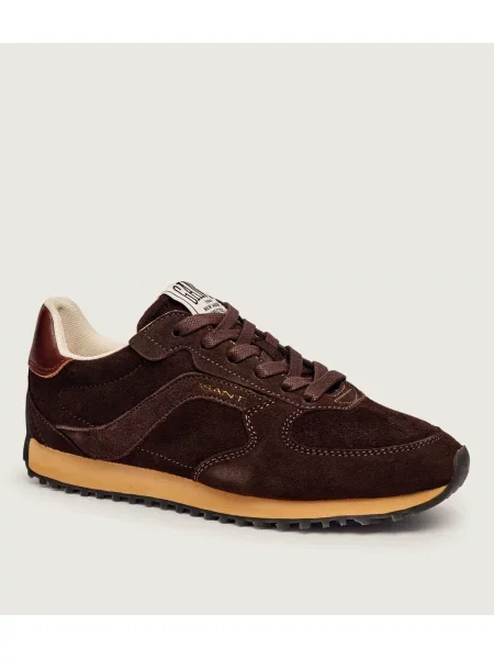 Gant Sneakers Beja | piele întoarsă maro