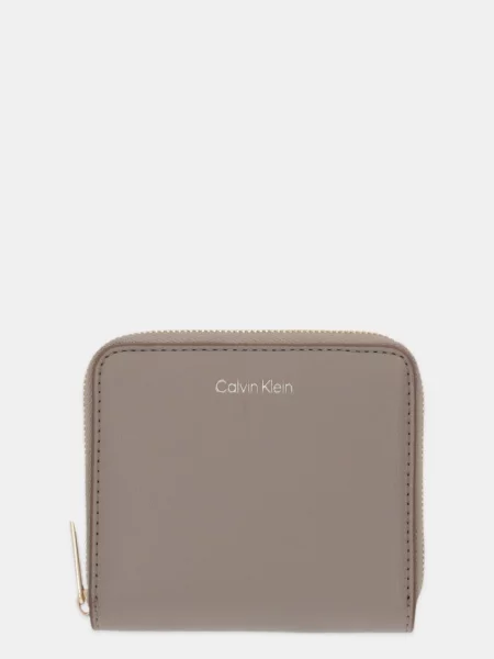 Calvin Klein denarnica iz umetnega usnja bež