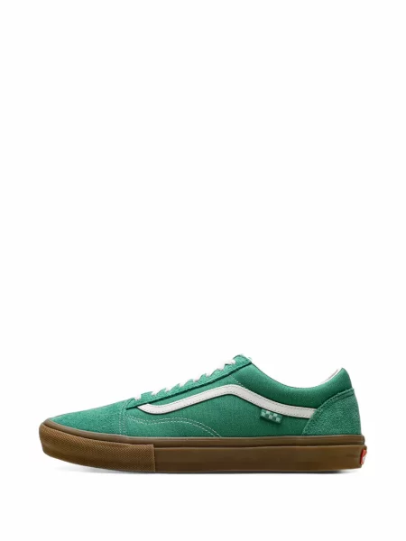 Sneakerși Vans Old Skool verde
