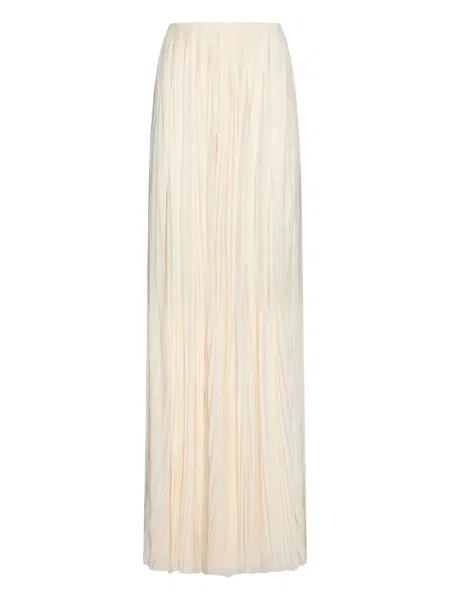 Maksi spódnica plisowana Saint Laurent