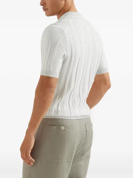 Polo Brunello Cucinelli gri