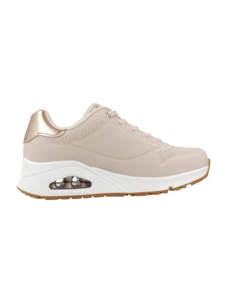 Pantofi Skechers UNO SHIMMER AWAY bej