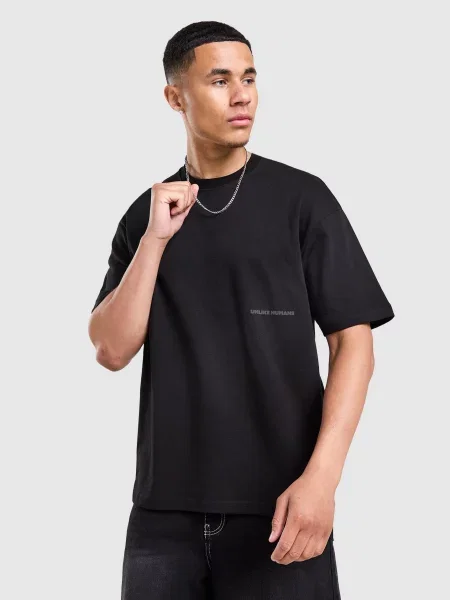 Unlike Humans T-Shirt Ridge czarna