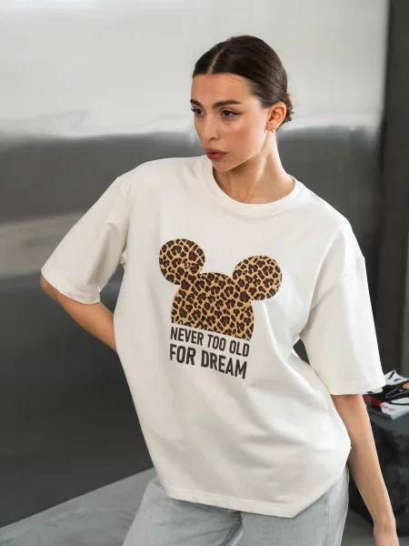 Футболка TeamV бавовна/еластан білий