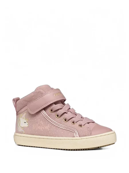 Sneakersy dziecięce Geox różowe