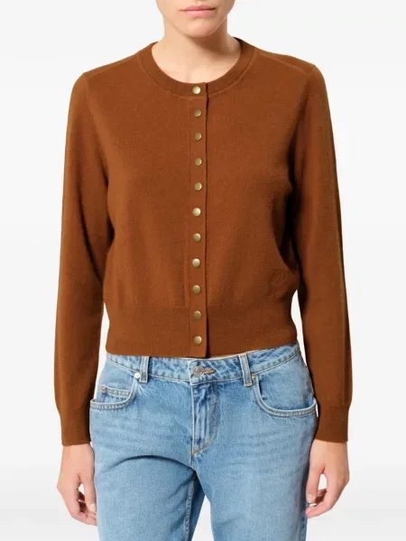 Cardigan Isabel Marant de lână maro