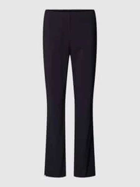 Spodnie materiałowe z zakładkami w pasie model ‘INA’ Stehmann