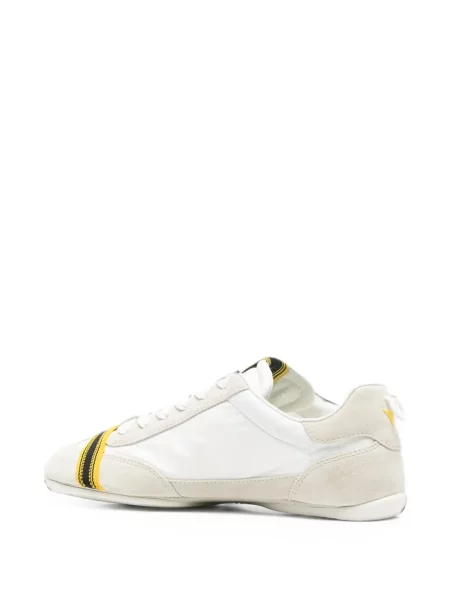 Sneakerși Fendi cu autograf alb