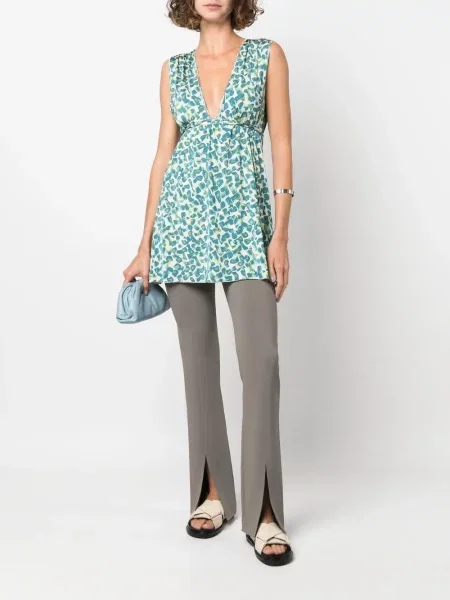 Halenka Missoni Pre-owned s potiskem s abstraktním vzorem modrá