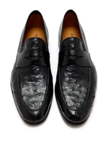 Кожени лоуфъри Magnanni черно