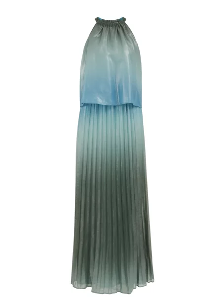 WE Fashion Rochie / verde albastru