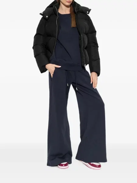 Geacă cu puf Off-white cu glugă alb