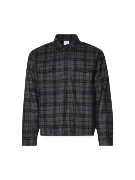 Καρό πουκάμισο Vetements γκρι