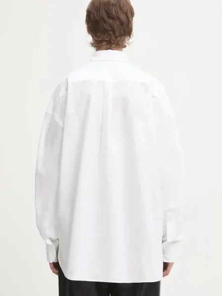 Fiorucci cămașă din Angel Patch Relaxed Fit alb
