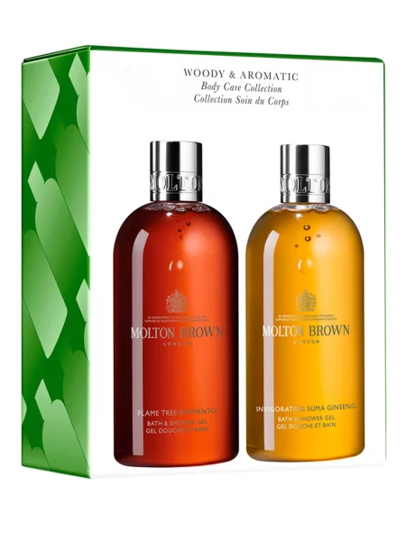 Molton Brown Woody & Aromatic Body Care Collection Pečující sada hnědý