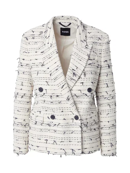 BOSS Blazer bež črna
