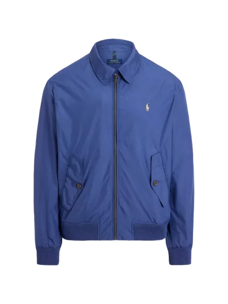 Tricou polo Polo Ralph Lauren cu glugă cu blană cu broderie roșu