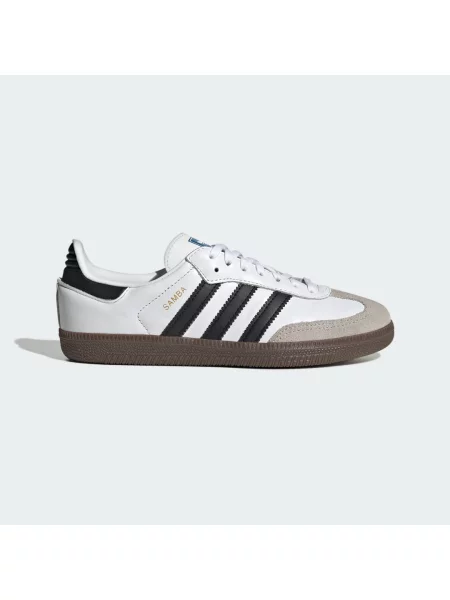 ADIDAS ORIGINALS Tenisky Samba béžová / černá bílá