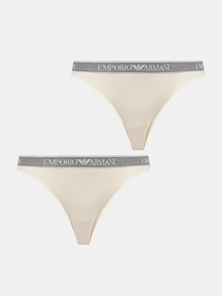 Бикини Emporio Armani Underwear 2 броя бежово