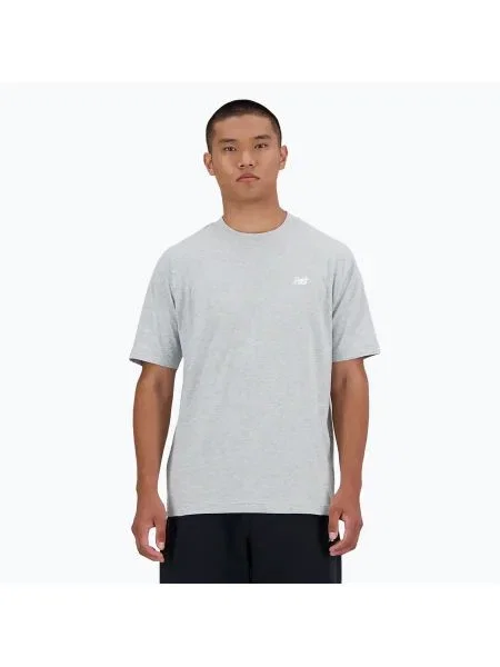 Мъжка тениска New Balance Small Logo athletic grey сиво