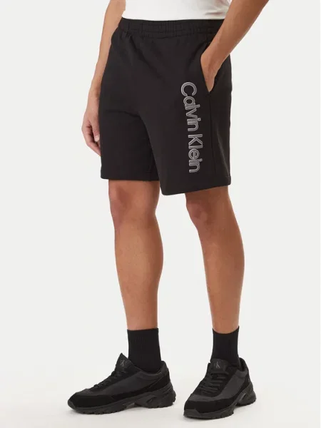 Sportovní kraťasy Calvin Klein černé