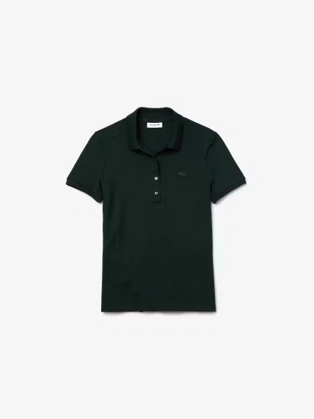 Поло Lacoste зеленое