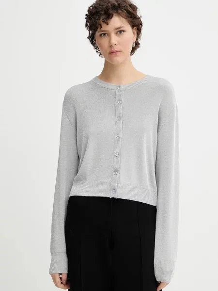 MUNTHE cardigan PARLI light gri