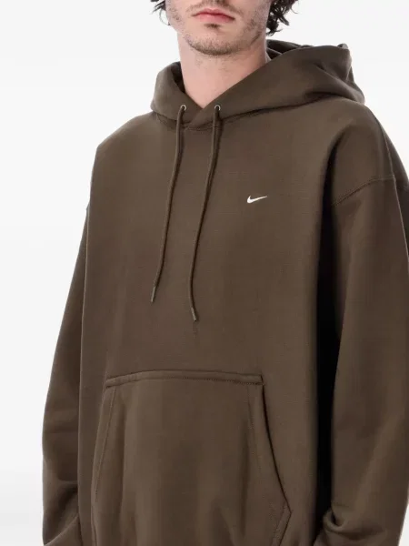 Hanorac cu glugă Nike maro