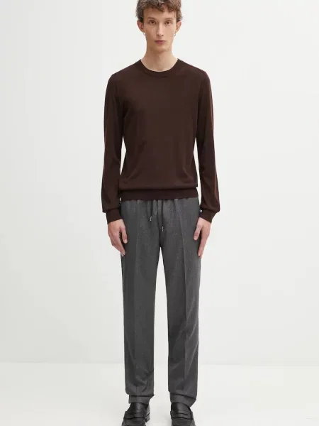 Шерстяной легкий свитер Paul Smith черный