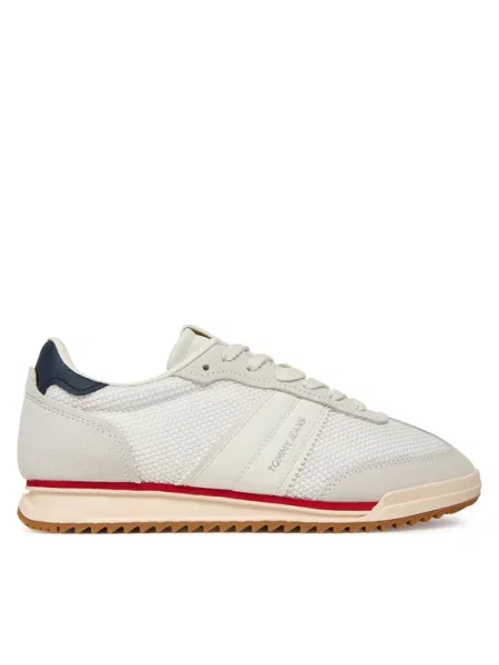 Laisvalaikio batai Tommy Jeans Tjw Low Profile Runner Écru